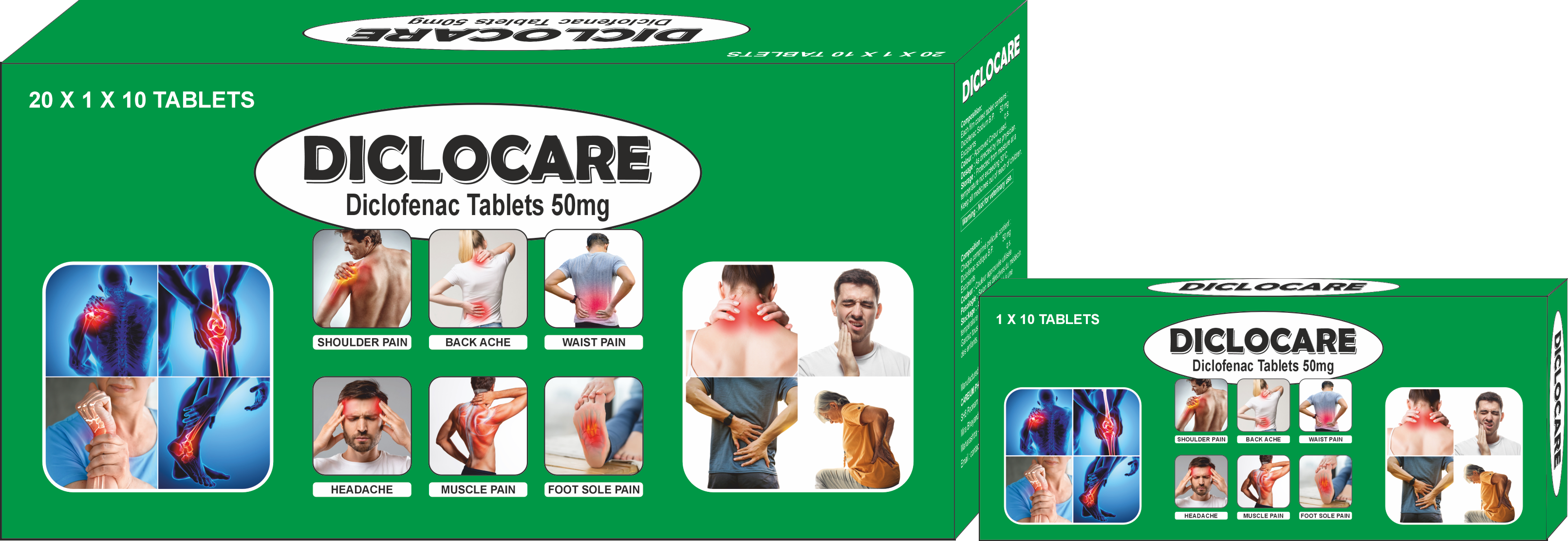 DICLOCARE GREEN